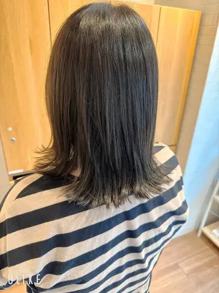 ミディアム カラー KOBA こばのヘアスタイル