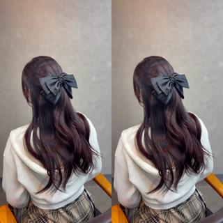 ロング カラー モデル様募集中🍒 りおのヘアスタイル