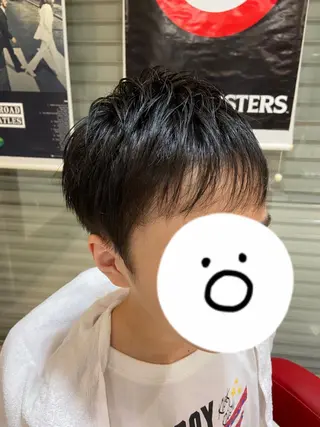 メンズ 岡 且也のヘアスタイル