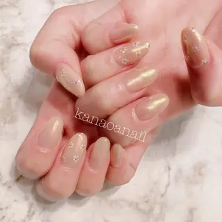 ネイル 地爪育成💅 kanaoanailのネイルデザイン