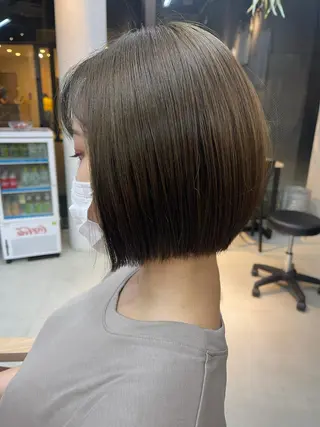 ショート カラー 似合わせショート×透 明感/やじまたかしのヘアスタイル
