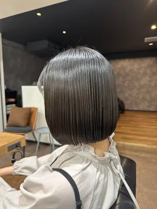 ミディアム カラー 亀井 結夏🐾 池袋のヘアスタイル