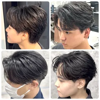 パーマ メンズ ⚡️大宮パーマ特化 美容師⚡️ 真裟斗のヘアスタイル