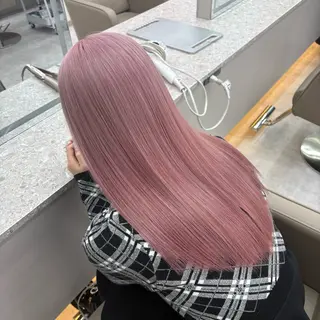 カラー うる艶/ハイトーン 🎀hina🎀のヘアスタイル