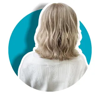 ミディアム SA KIのヘアスタイル