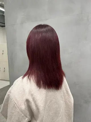 ミディアム 山田 ひよりのヘアスタイル