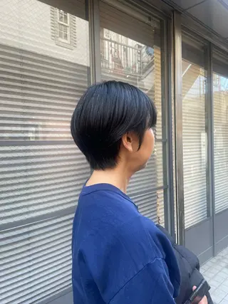 ショート 🌷【暖色艶カラー】 shiori🌷のヘアスタイル