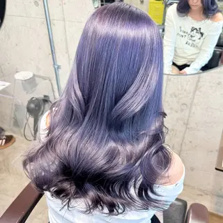 セミロング カラー パーマ ヘアアレンジ メンズ キッズ 💖オタク美容師 ꒰ঌ♡モモ♡໒꒱のヘアスタイル