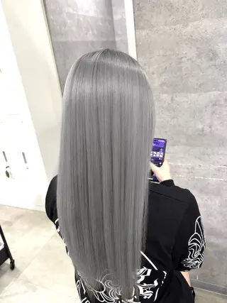 ロング 🤍HIKARI🤍 ハイライトのヘアスタイル