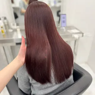 ロング 🍒韓国y2k暖色 NO.1🍒REAのヘアスタイル