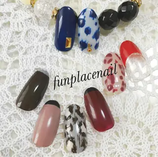 ショート ミディアム セミロング ロング カラー パーマ ヘアアレンジ メンズ キッズ ネイル まつエク フェリーチェ瑞江店 新山のネイルデザイン