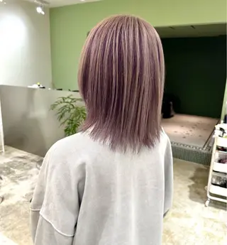 ミディアム Sabby氏川洸希 パーマのヘアスタイル