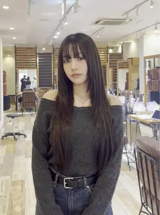 ロング カラー 似合わせカット/ メンズ特化 /遥冬のヘアスタイル