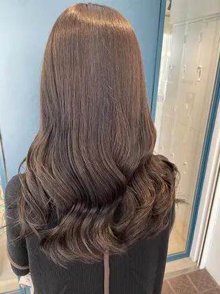 ロング 齋藤 樹里のヘアスタイル