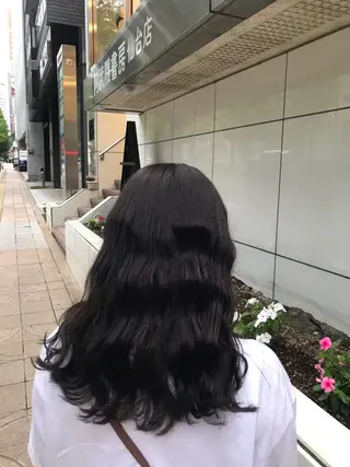 ロング カラー 🎀きつない みゆ🎀のヘアスタイル