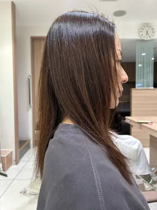 セミロング 小平 悠人のヘアスタイル