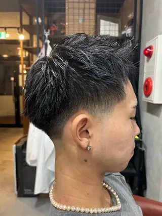 ショート メンズ 菅 大空翔のヘアスタイル