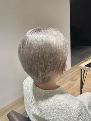 ショート 前田 菜奈子のヘアスタイル