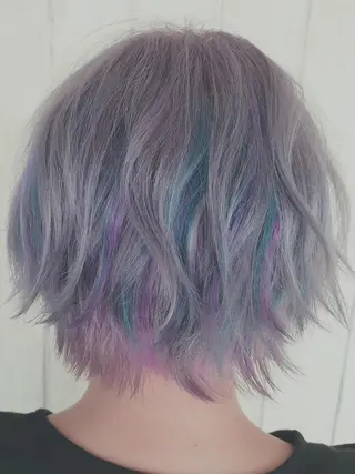 ショート カラー welring hair salonのヘアスタイル