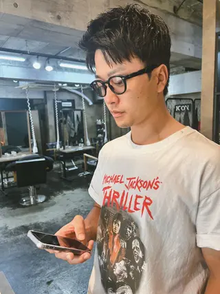 メンズ kazuki iconのヘアスタイル