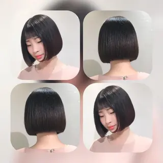 ショート ヘアアレンジ 柔らか垢抜けｶﾗｰと ｶｯﾄ🫧ASUKAのヘアスタイル