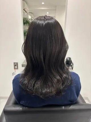 ミディアム カラー レイヤーカット🎀× 韓国風🇰🇷正源のヘアスタイル