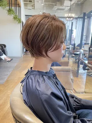 ショート 襟足でお悩みの方✂︎ くびれ職人ハシモトのヘアスタイル