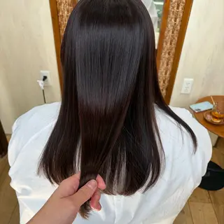 セミロング 松本 茜のヘアスタイル