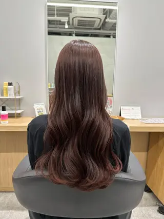 ロング 巻ける髪質改善🫧ハ イライト/永田汰伊智のヘアスタイル