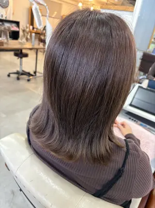 カラー 艶髪🫧透明感 🦄岡庭春菜🎀のヘアスタイル