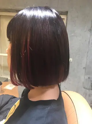ショート カラー パーマ ヘアアレンジ メンズ キッズ ネイル マツエク・マツパ サロンドミルク 渋谷高比良のヘアスタイル