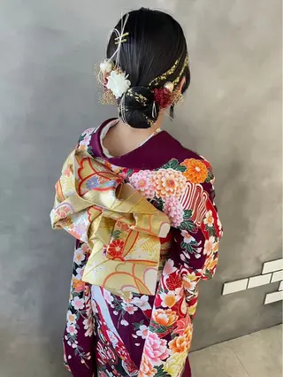 ヘアアレンジ 沼木 萌のヘアスタイル