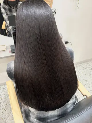ロング 透明感カラー 莉々子のヘアスタイル