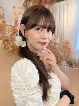 ロング カラー ♡韓国/レイヤー カット/Ayana♡のヘアスタイル