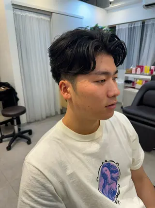ショート パーマ メンズ 似合う髪型見つけます AYAKAのヘアスタイル