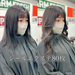 ロング ⭐️エクステ指名 No.1⭐️高頭のヘアスタイル