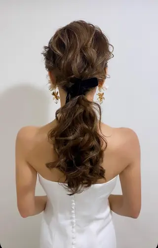 ヘアアレンジ ヘアセットサロン ココのヘアスタイル
