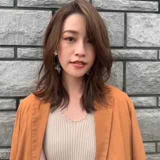 カラー RuLaN AMIのヘアスタイル