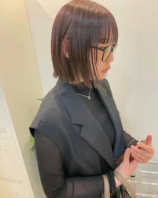 ショート minatsu 東京の技術を京都でのヘアスタイル