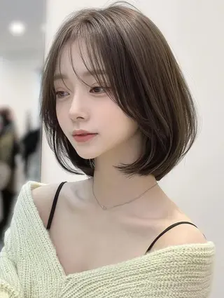 ショート 𝓨̆̈𝓾𝓲ྀི 🫧カットモデルのヘアスタイル