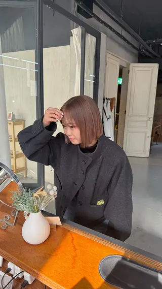 ショート カラー rimi ／透明感カラーのヘアスタイル