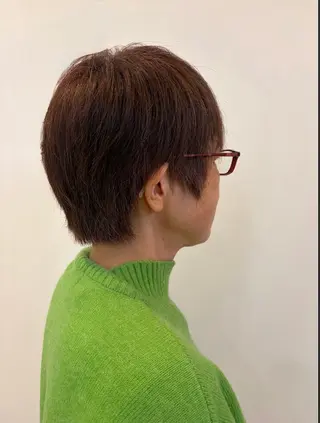ショート 横山 水空のヘアスタイル