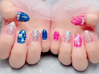 ネイル マジック ミラーのネイルデザイン