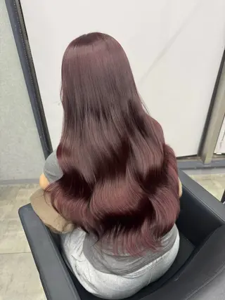 カラー りこ / 透明感カラー🎀🫧のヘアスタイル