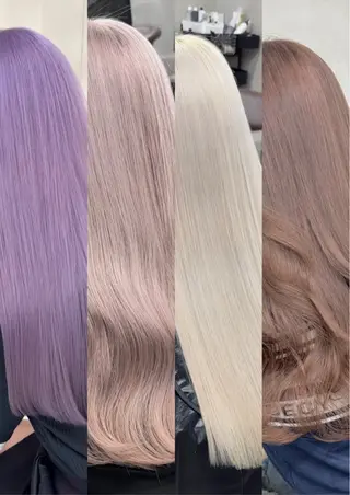 ロング カラー 透明感カラー 💋🩷りなのヘアスタイル