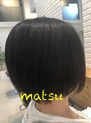 ショート MATSU 🌟個性派カラーのヘアスタイル