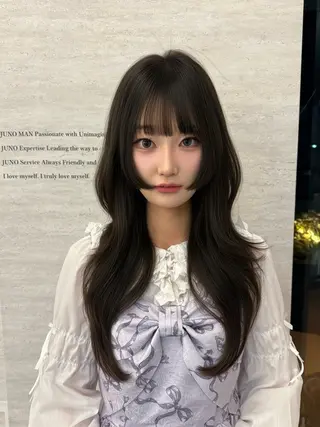 パーマ 本場韓国ヘア特化 아이비/Aibiのヘアスタイル