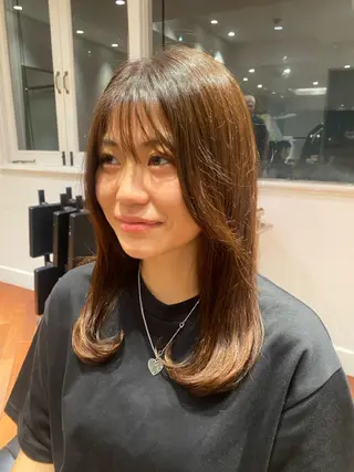ミディアム パーマ 🫧Miyu カットモデル募集🫧のヘアスタイル