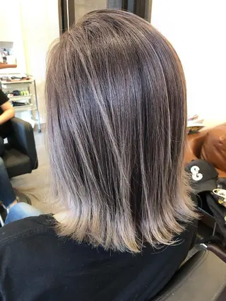 セミロング 100%高級人毛使用 LANIUMEDAのヘアスタイル