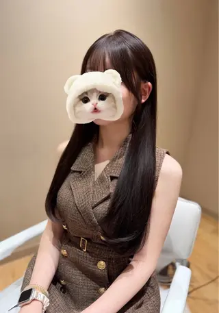 ロング カラー minori♡ 韓国モテヘアのヘアスタイル